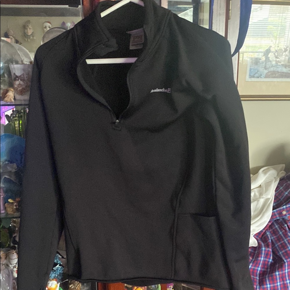 Avalanche Black Quarter-Zip Pullover
